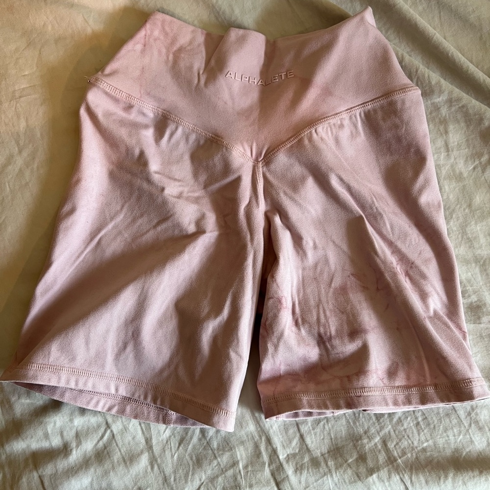 Alphalete Women's Pink Shorts Size Medium